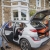 Family getting into an electric vehicle