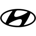 Hyundai logo in black