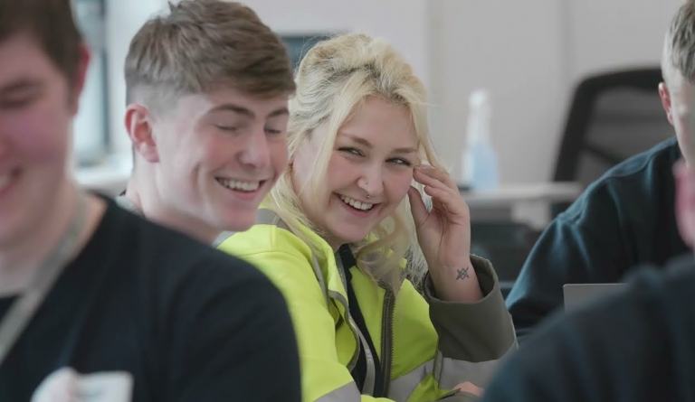 Watch video: What it's like to be an EDF Apprentice studying at the National College for Nuclear in Somerset
