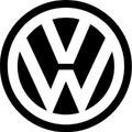 Volkswagen logo in black 