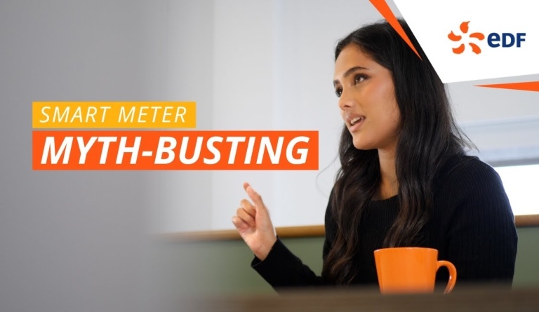 Watch video: EDF debunk smart meter myths