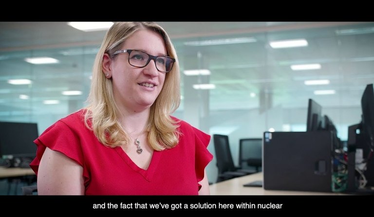 Watch video: Working in nuclear - hear from Jess Cliff, Reactor Physics and Criticality Engineer