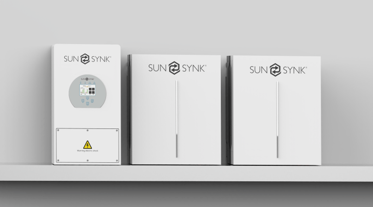 Sunsynk hybrid inverters and solar battery storage 